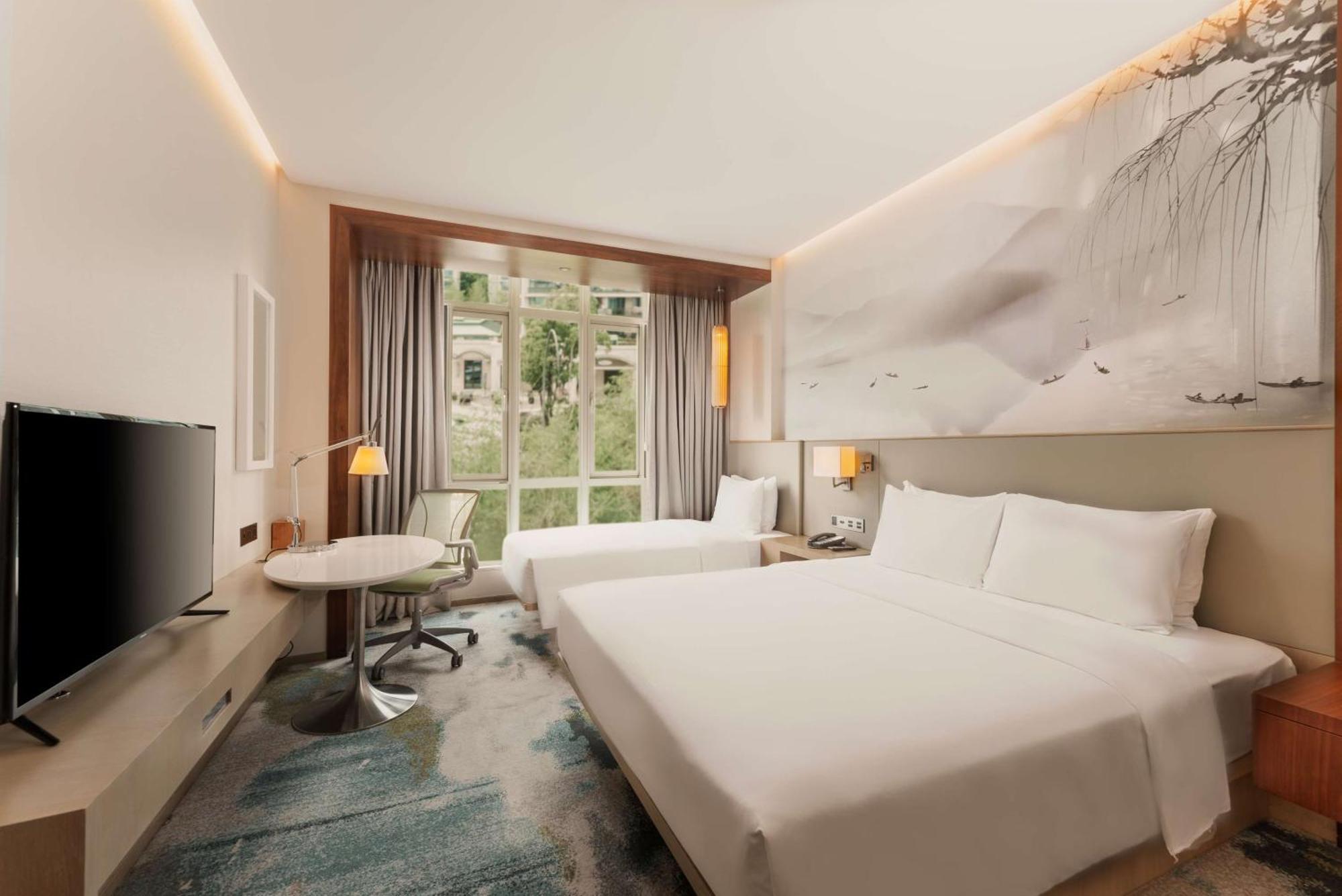 Hilton Garden Inn Hangzhou Lu'Niao Аньцзи Экстерьер фото